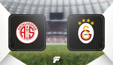 CANLI |                    Antalyaspor – Galatasaray maçı ne zaman, saat kaçta, hangi kanalda? (Muhtemel 11'ler)