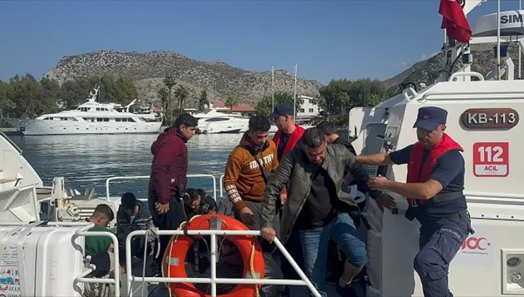 Marmaris ve Fethiye’de Düzensiz Göçmen Operasyonu